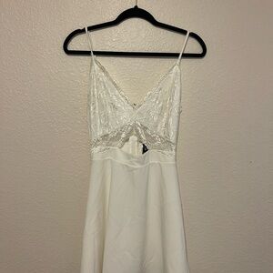 Windsor White Lace Skater Dress